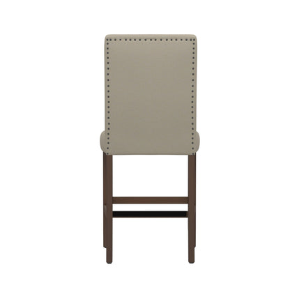 Zeph - Upholstered Barstools (Set of 2) - Brown