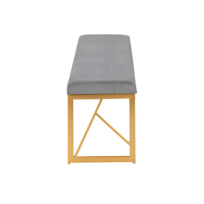 Folia - Glam Bench - Gold / Gray