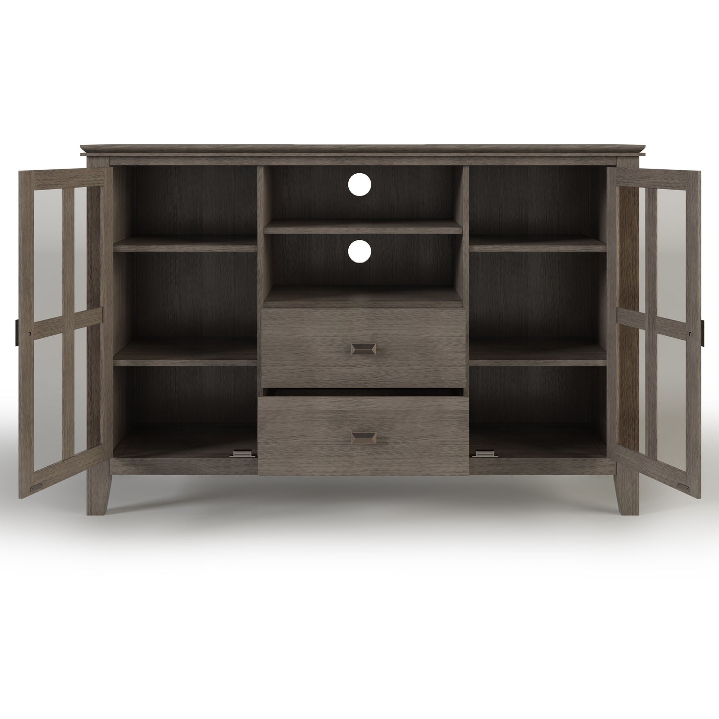 Artisan - Tall TV Media Stand - Farmhouse Gray