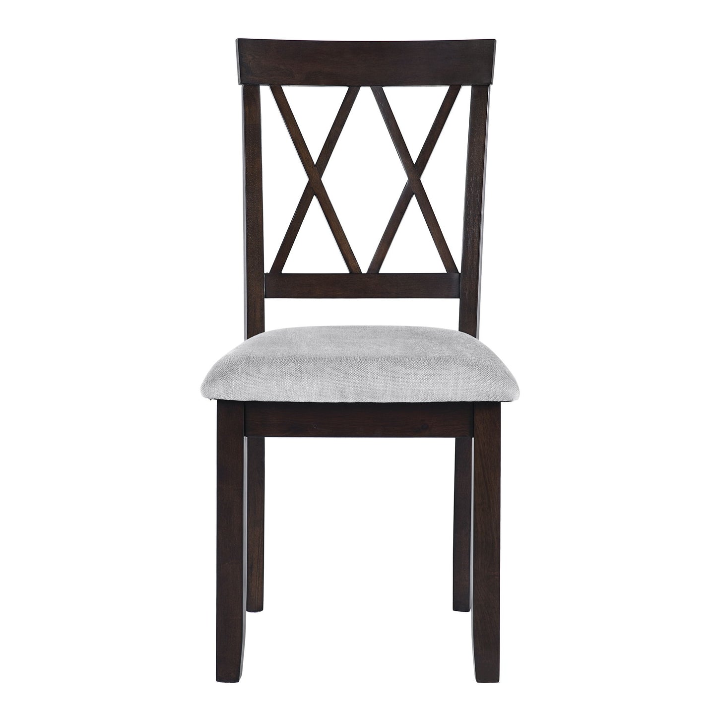 3 Piece Kitchen Dining Set With Drop Leaf Dining Table And 2 Dining Upholstered Chairs, Dining Room Set For Small Places - Espresso