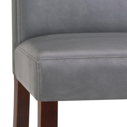 Acadian - Parson Dining Chair (Set of 2) - Stone Gray