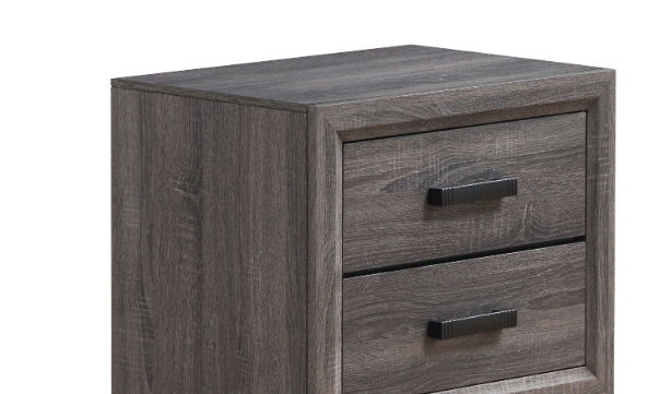 Mirage - Nightstand - Foil Gray