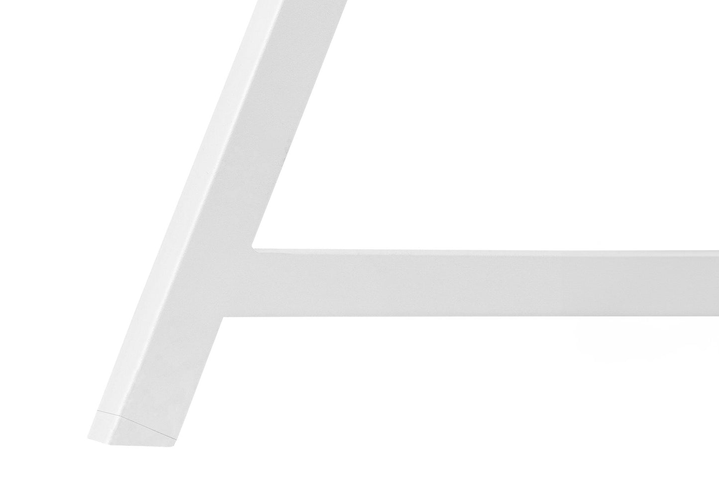Computer Desk For Home Office, Laptop, Storage Shelves, Contemporary Convenient Design - White
