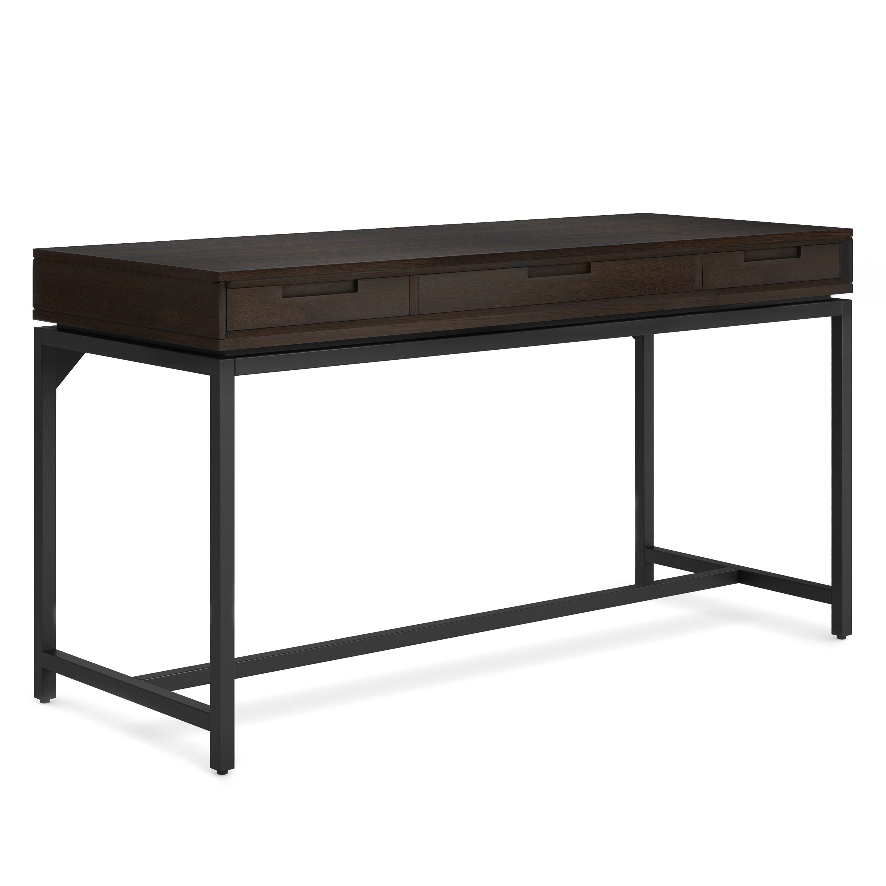Banting - Mid Century Desk - Hickory Brown