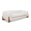 Alpine - Sherpa Sofa - Ivory White