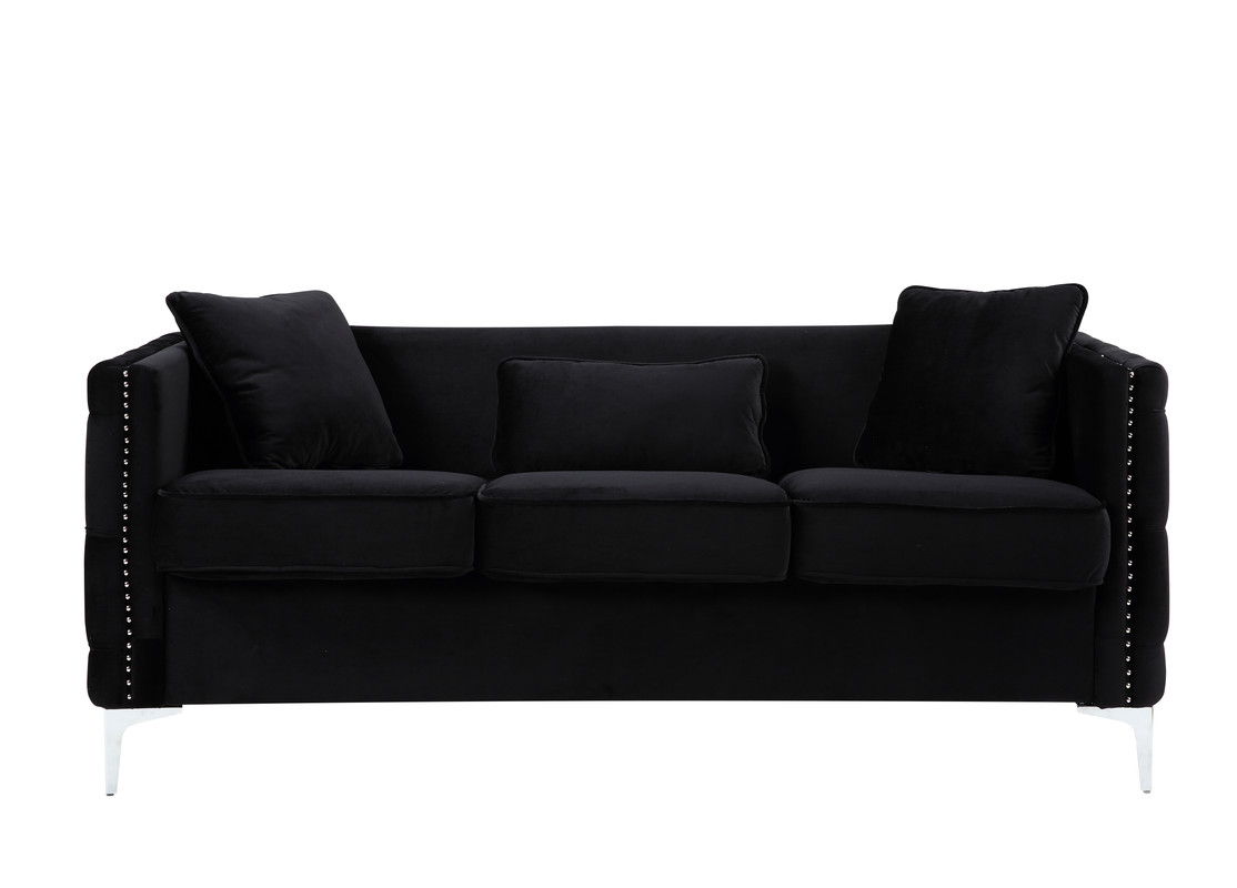 Bayberry - Sofa Loveseat Living Room Set - Black