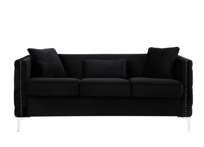 Bayberry - Sofa Loveseat Living Room Set - Black