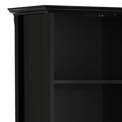 Acadian - 5 Shelf Bookcase - Black