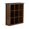 Artisan - 9 Cube Bookcase And Storage Unit - Russet Brown