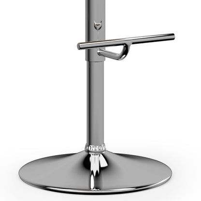 Amery - Adjustable Swivel Bar Stool - Black