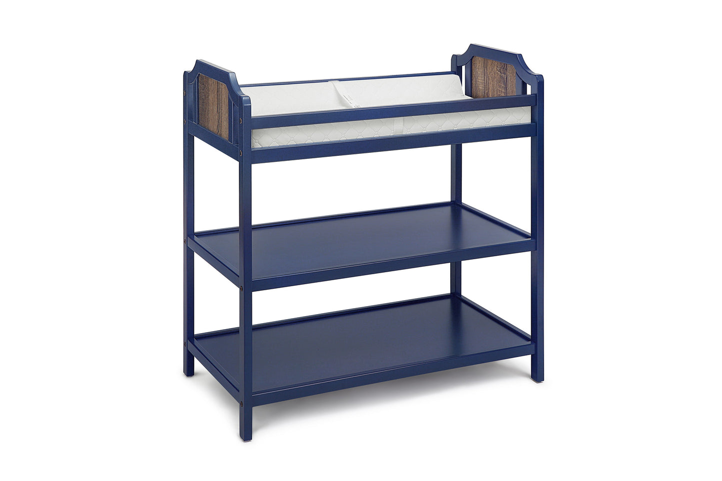 Brees - Changing Table - Midnight Blue, Brownstone