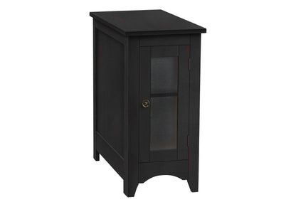 Accent End Table Transitional - Black