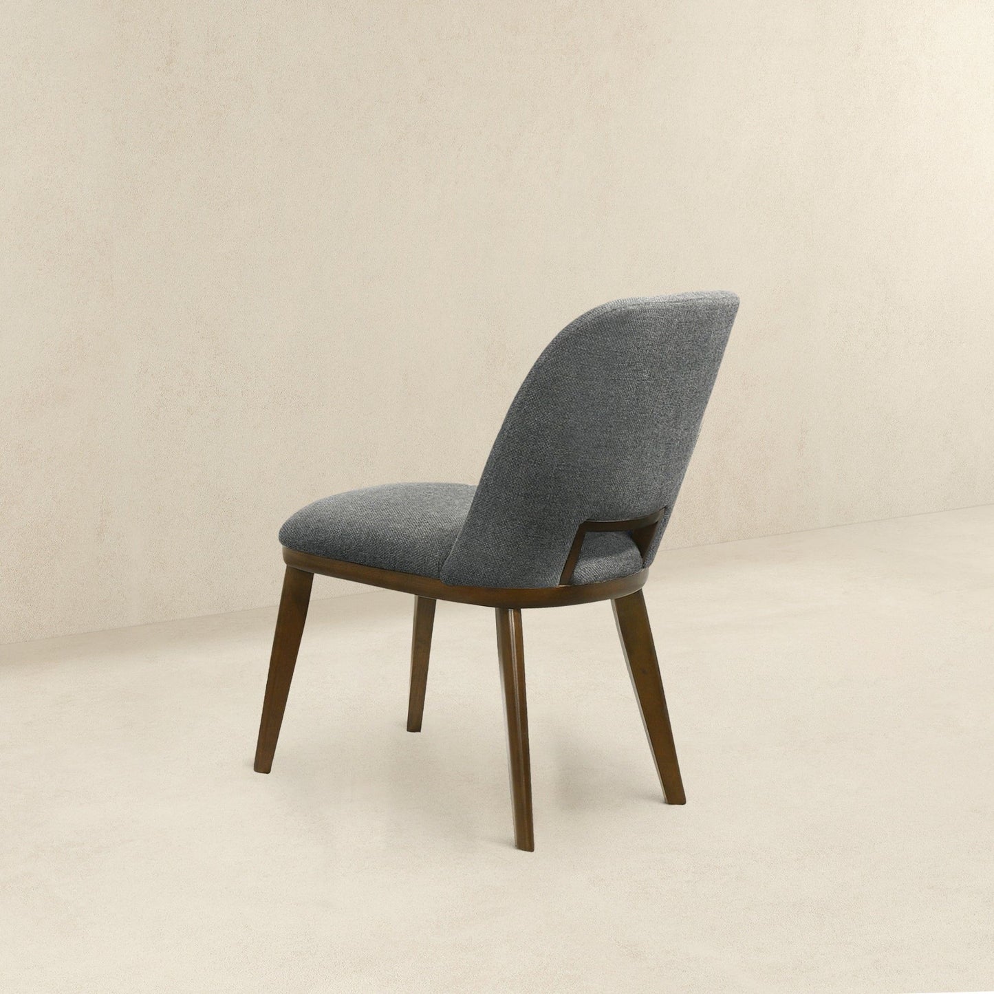 Blake - Dining Chair (Set of 2) - Brown / Dark Gray