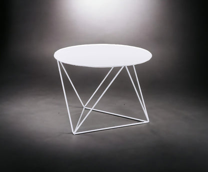Epidia - Display & Utility Accent Table - White