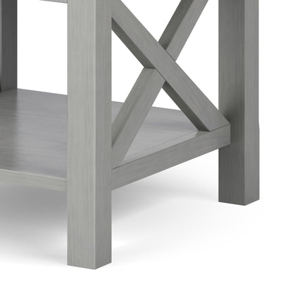 Kitchener - End Table - Fog Gray