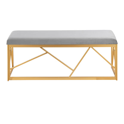 Folia - Glam Bench - Gold / Gray