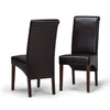 Avalon - Deluxe Parson Dining Chair (Set of 2) - Tanners Brown