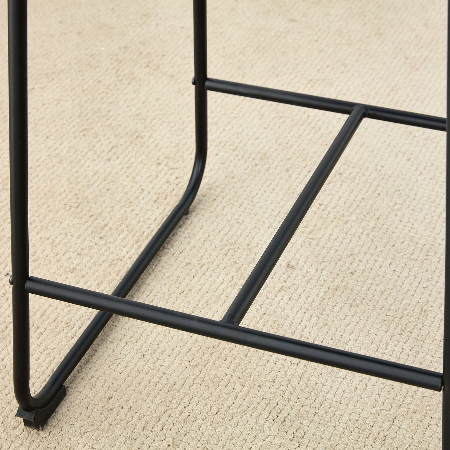 (Set of 2) Retro Bar Chairs, Comfortable Stools Suitable For Industrial And Vintage Style Settings - Brown