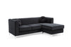 Delray - Sofa Chaise - Black