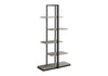 Bookshelf, Bookcase, Etagere, 5 Tier, Office, Contemporary & Modern - Taupe