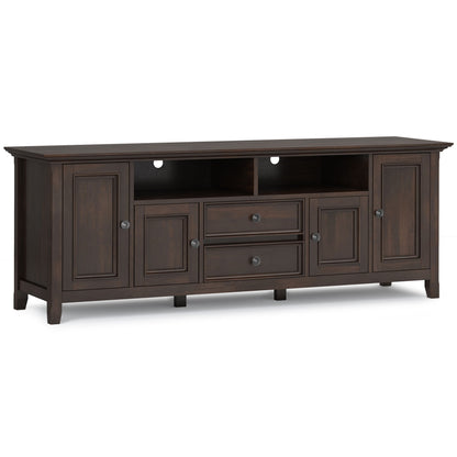 Amherst - Wide TV Media Stand - Brunette Brown