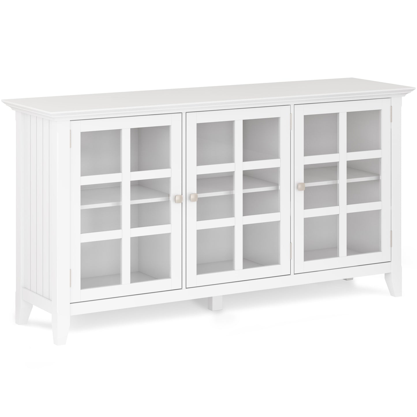 Acadian - Wide Storage Cabinet - White