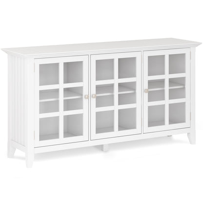 Acadian - Wide Storage Cabinet - White