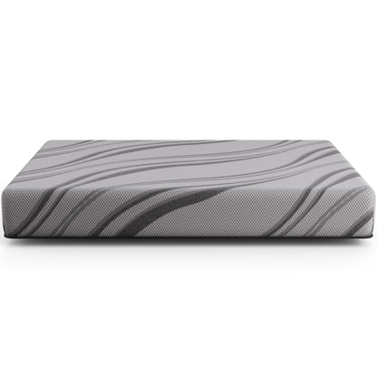 Bib Nl - 10" California King Pro Gel Foam - Medium - Dark Gray