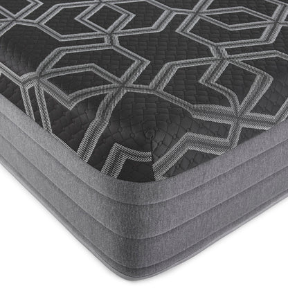 14" Twin Smooth Top Foam, Ultra Plush Mattress - Black