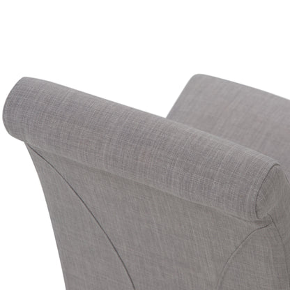 Avalon - Deluxe Parson Dining Chair (Set of 2) - Dove Gray
