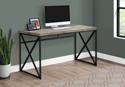 Computer Desk For Home Office, Laptop, Versatile Design - Taupe