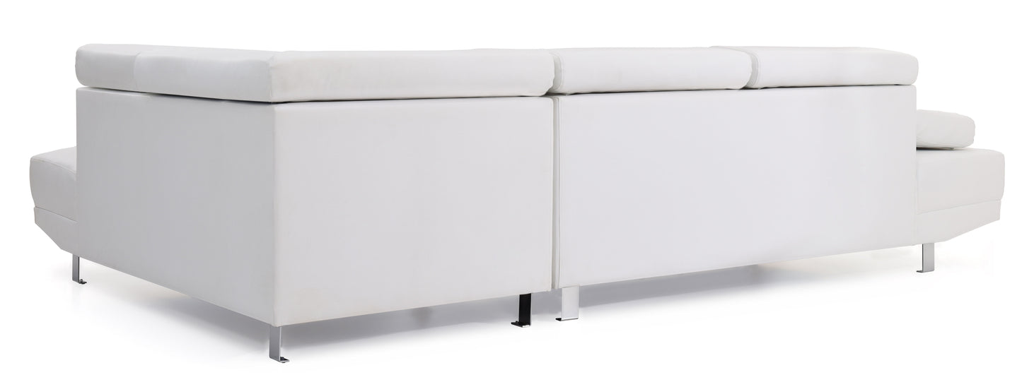 Riveredge - Sectional - White