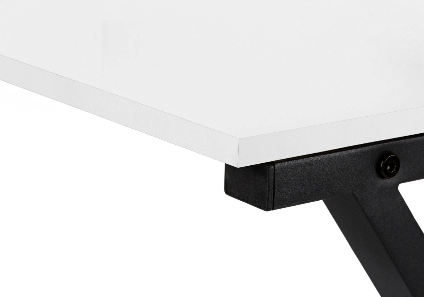 Computer Desk, Home Office, Corner, L Shape, Contemporary & Modern - White