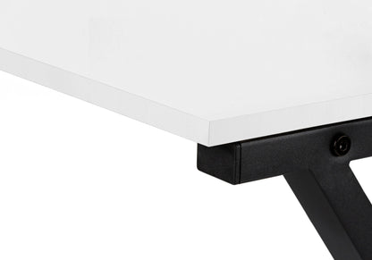 Computer Desk, Home Office, Corner, L Shape, Contemporary & Modern - White