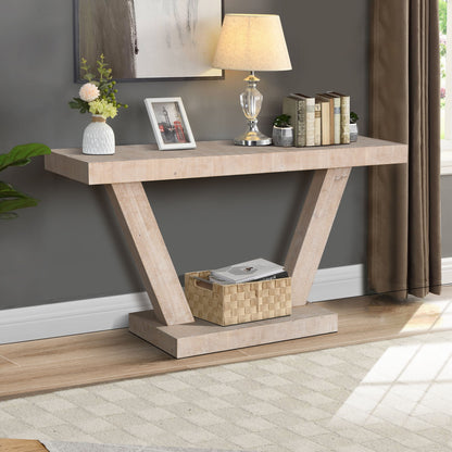 Vintage Distressed Wood Entryway Bench With 2 Tier Storage Cabinet - Rustic Antique Natural