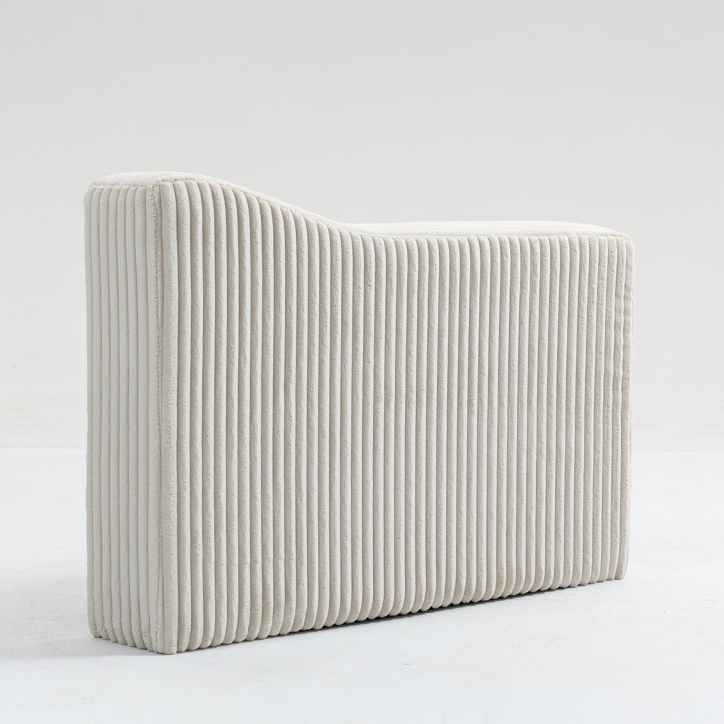 Modular Sofa Single Armrest Backrest Module For Modular Sectional Sofa Couch Side Armrest - Beige