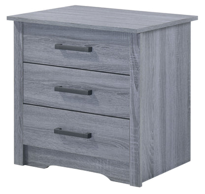 Contemporary Nightstand - Gray