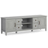 Connaught - Wide TV Stand - Fog Gray