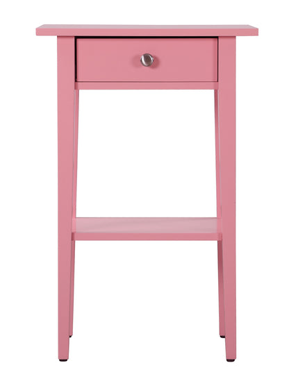 Contemporary Nightstand - Pink