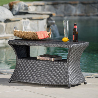 Berkeley - Chaise Lounge Side Table - Gray