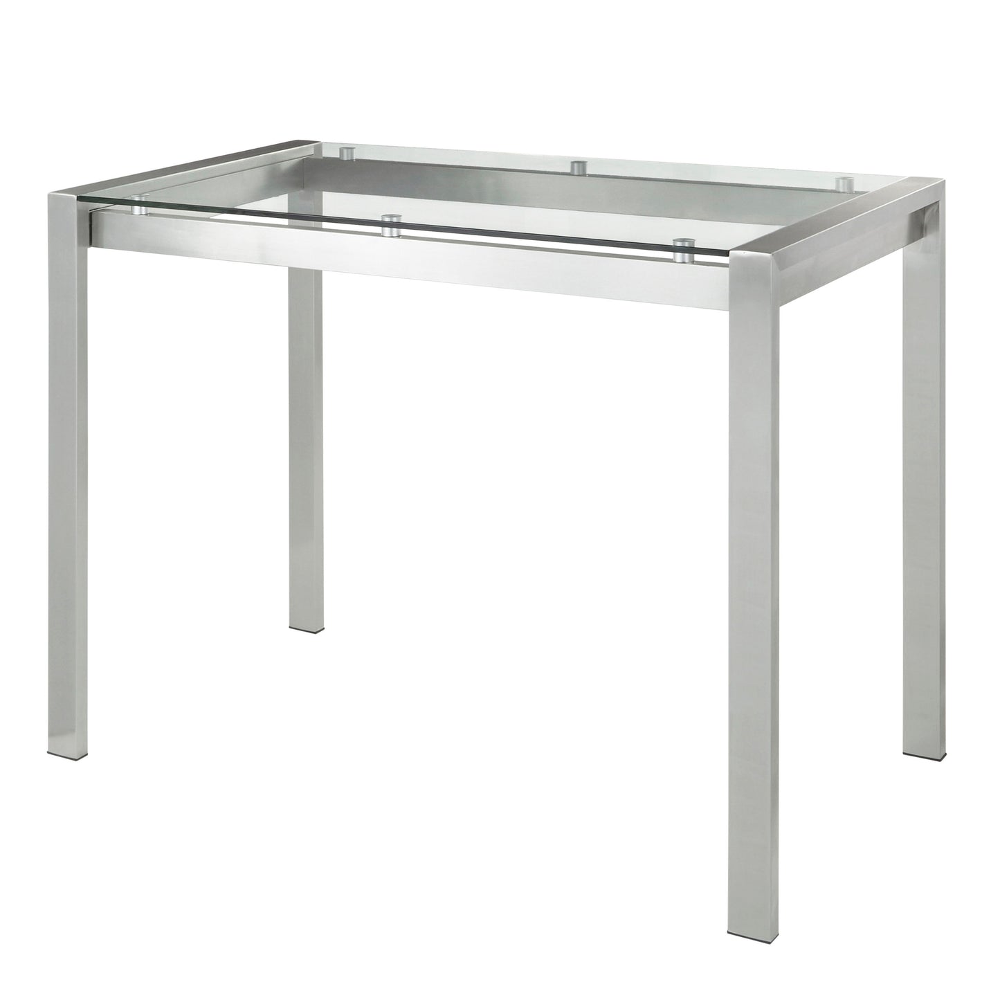 Fuji - Contemporary Counter Table - Clear