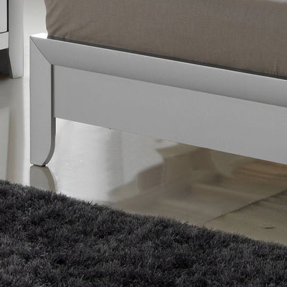 Marilla - Full Bed - Silver Champagne