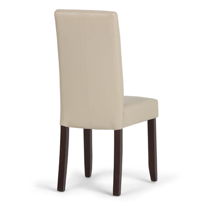 Acadian - Parson Dining Chair (Set of 2) - Satin Cream