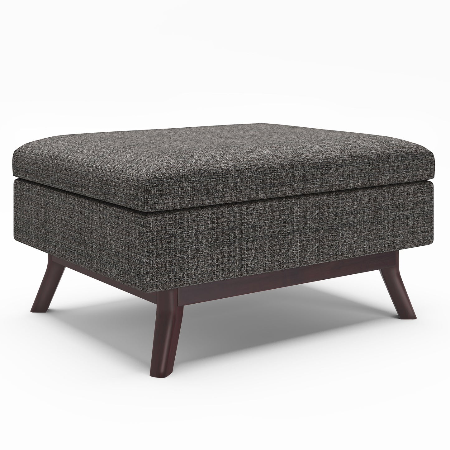 Owen - Coffee Table Storage Ottoman - Ebony