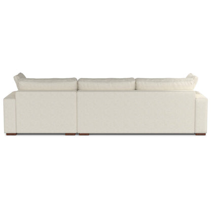 Charlie - Deep Seater Right Sectional Sofa - Cream