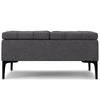 Laura - Lift Top Storage Ottoman - Gray