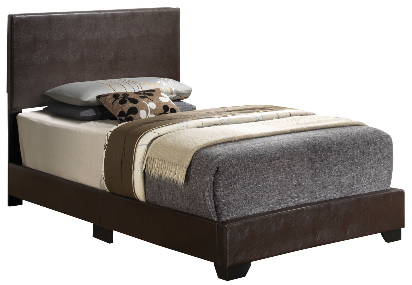 Aaron - Twin Bed - Cappuccino