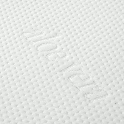 Plush 8" Gel Memory Foam Mattress For Queen Size Bed Polyester Aloe Vera Cover - White