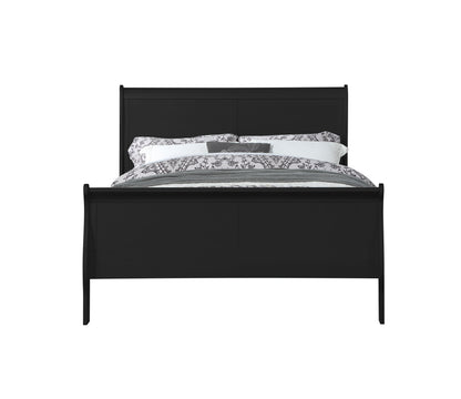 Louis Philippe - Twin Bed - Black