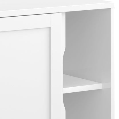 Harper - Low Storage Cabinet - White